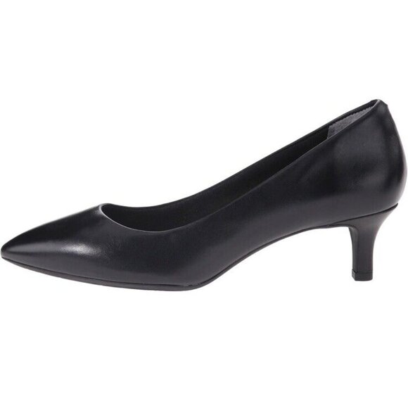 Rockport Total Motion‎ Kalila Pumps Black Leather US Women's Size 8.5 New - Picture 6 of 8